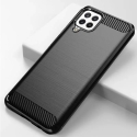 Carbon Case elastīgs maciņš telefonam Samsung Galaxy A22 4G (A225) melns Carbon Case elastīgs maciņš telefonam Samsung Galaxy A22 4G (A225) melns