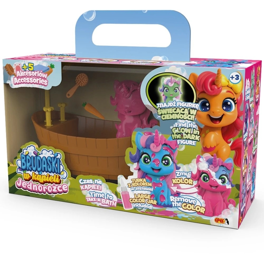 Set of Uncanny Unicorn Figurine Bathroom Trinkets – 3