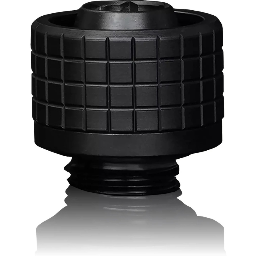 "Thermal Grizzly DeltaMate" compression fitting, brass, G1/4" thread - Black, ST16, pack of 6