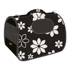 ZOLUX Nomad Flower S – lemmikkielinten kantokassi koirille ja kissoille – 36×21×23.5 cm