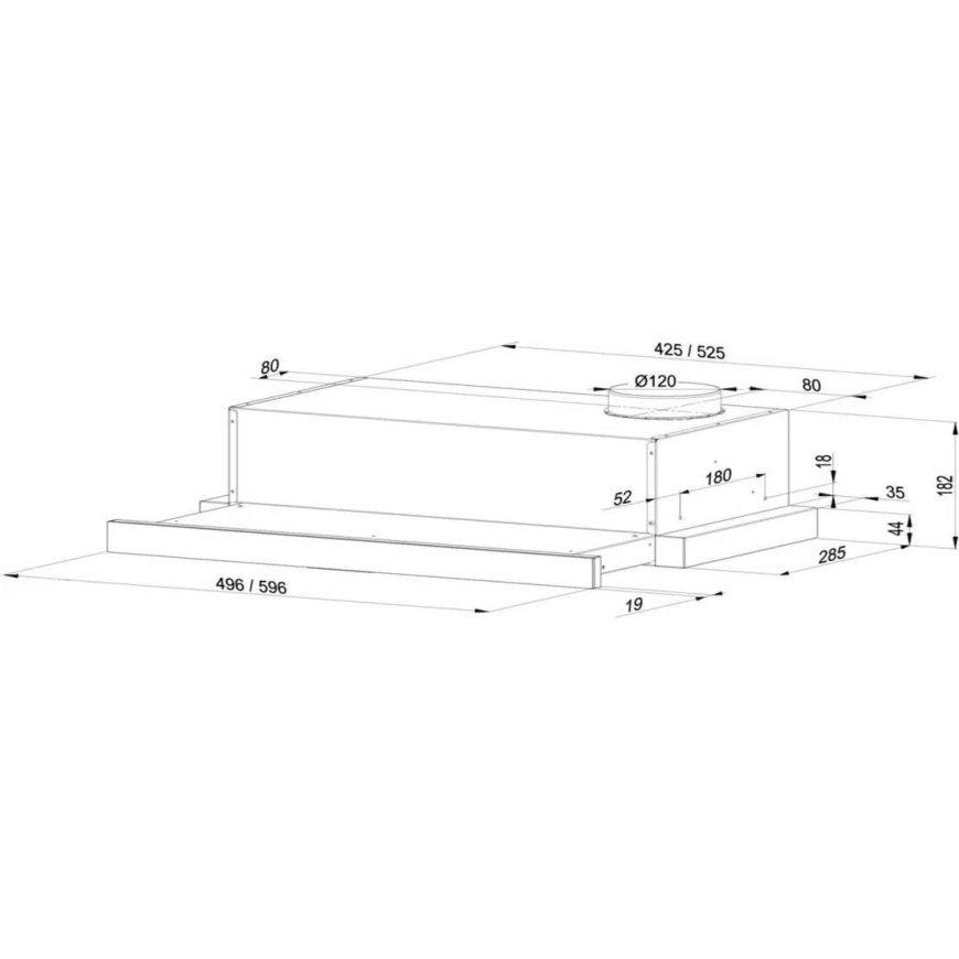 Telescopic kapu MAAN Corona 2 G 50 Must – 3