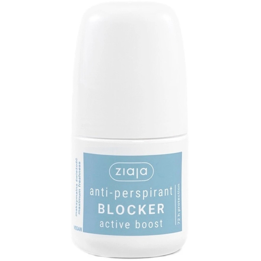Ziaja Blocker Active Boost antiperspirants ar aromātu, 60 ml – 2