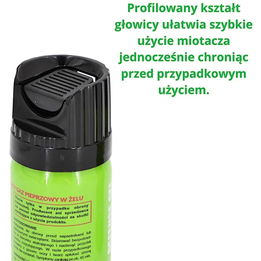 GAZ PIEPRZOWY DEFENCE Green GEL 2MLN SHU STREAM 40ML 10040-S SHARG – 4