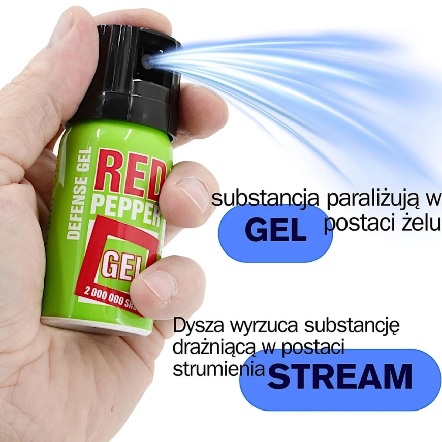GAZ PIEPRZOWY DEFENCE Vihreä GEEL 2MLN SHU STREAM 40ML 10040-S SHARG – 5