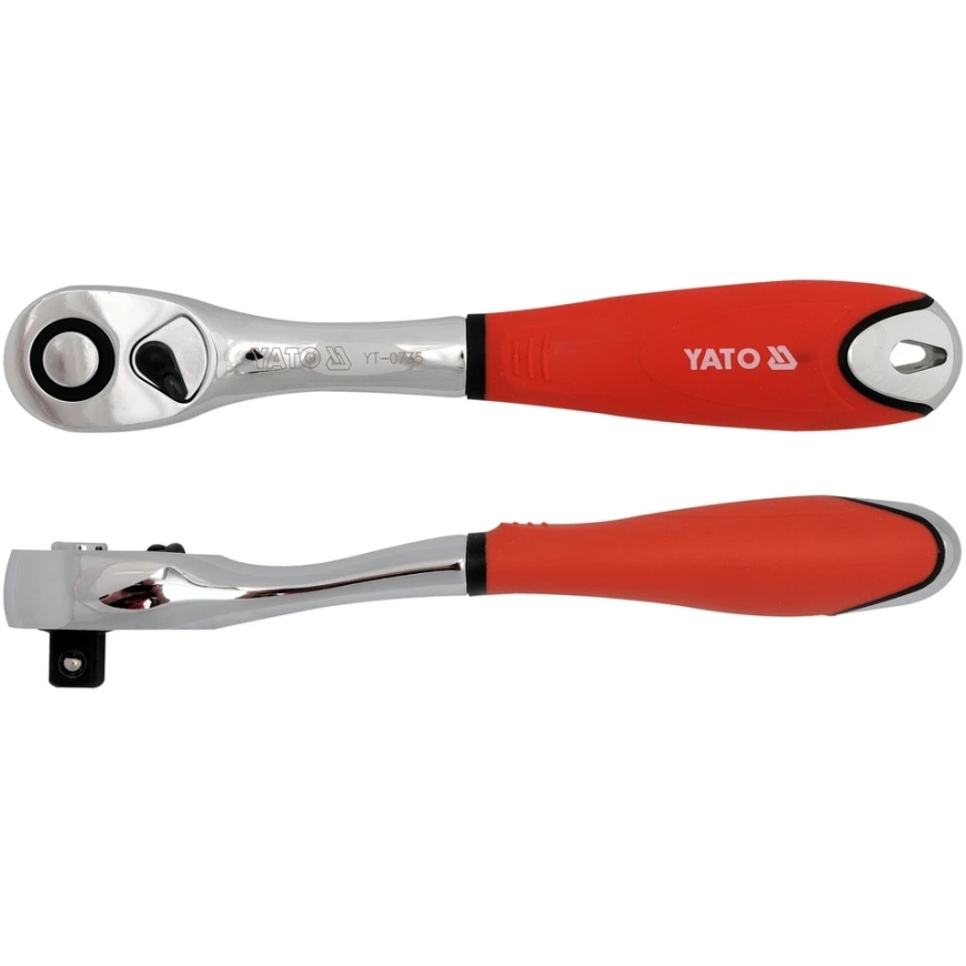 Toya Sa Poland Handle head for wrenches | fine teeth | 12.5 mm (1/2") (YT-0735)