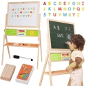 Viga Toys Liela Izglītojošā Dēlis VIGA 2in1 Bērniem