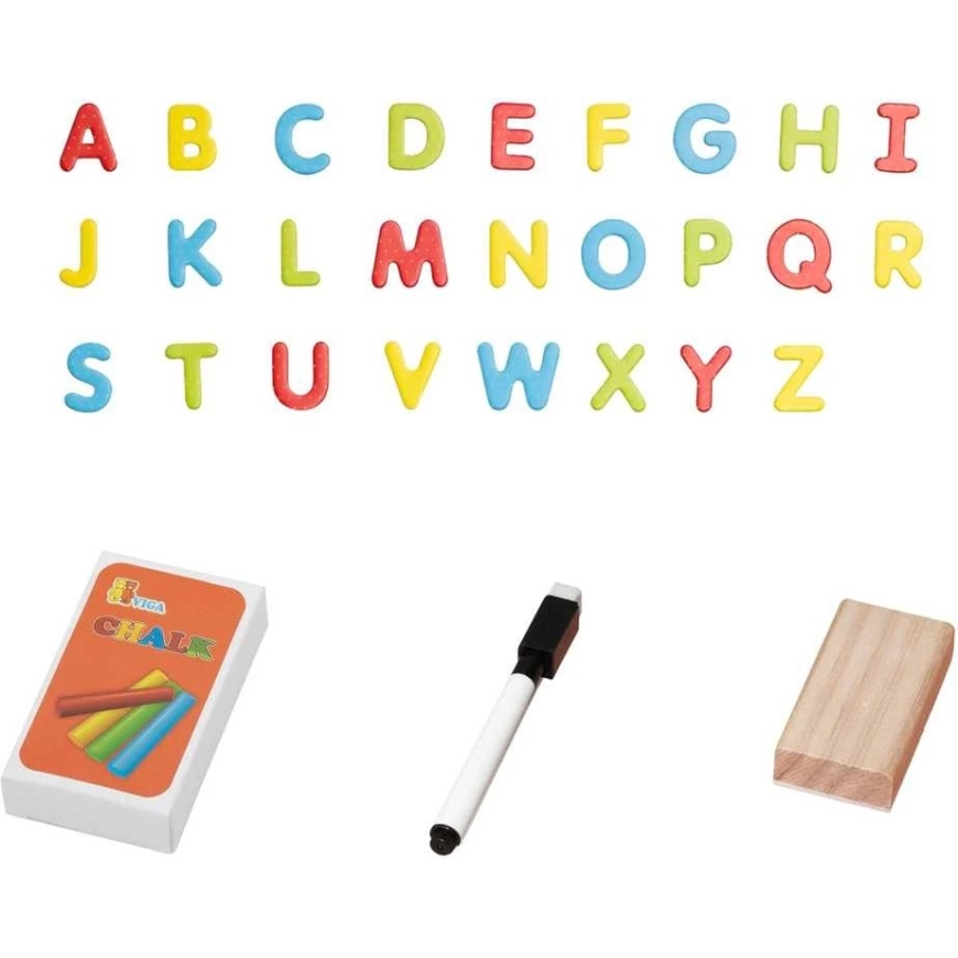 Viga Toys Liela Izglītojošā Dēlis VIGA 2in1 Bērniem – 5