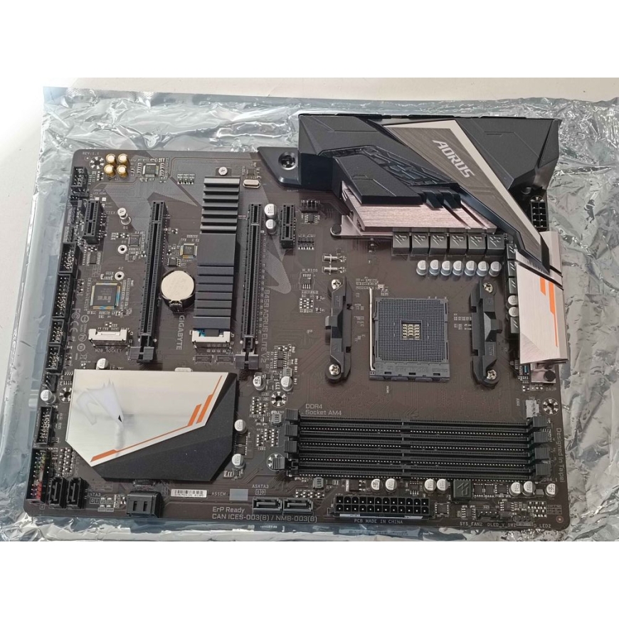 IŠPARDAVIMAS. B450 AORUS ELITE V2 1.0 | B450 AORUS ELITE V2 1.0 | Procesorių šeima AMD | Procesoriaus lizdas AM4 | DDR4 DIMM | A