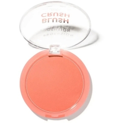 Profusion Cosmetics Blush Crush zīda dabīgā finiša kompaktais pūderu sārtums Peach Crush, 10 g