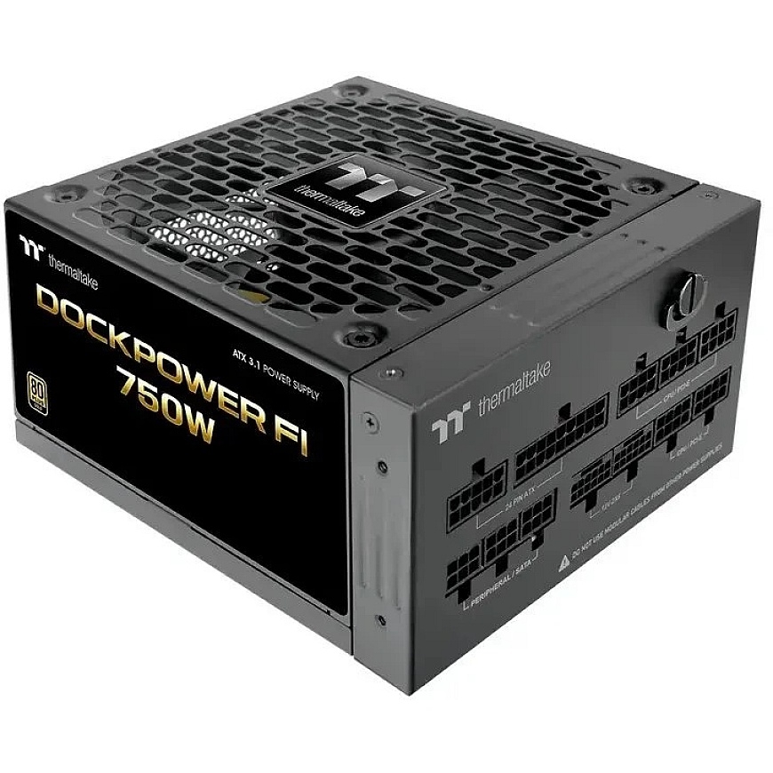 Thermaltake Barošanas bloks - dockpower fi 750 W zelta modulārs ATX 3.1 Gen5