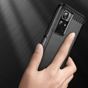 Süsinikuga kate paindlik Xiaomi Redmi Note 11 jaoks must Süsinikuga kate paindlik Xiaomi Redmi Note 11 jaoks must