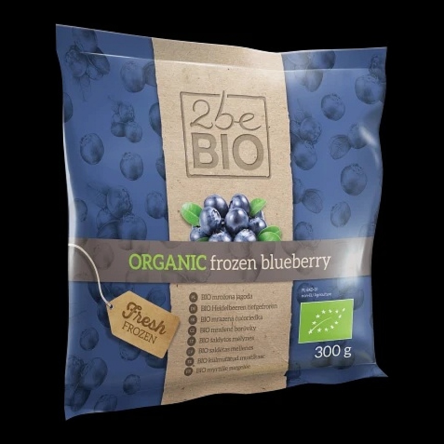 Ökoloogilised külmutatud mustikad 2beBIO, 300g, LT-EKO-001 – 2