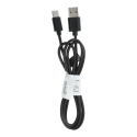 C366 data transfer and charging cable | USB-A to USB-C | 1m | black C366 data transfer and charging cable | USB-A to USB-C | 1m | black