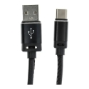 C366 datu pārraides un uzlādes vads | USB-A uz USB-C | 1m | melns C366 datu pārraides un uzlādes vads | USB-A uz USB-C | 1m | melns