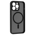 Full Matte Mag phone case with MagSafe support for iPhone 13 Pro black Full Matte Mag phone case with MagSafe support for iPhone 13 Pro black