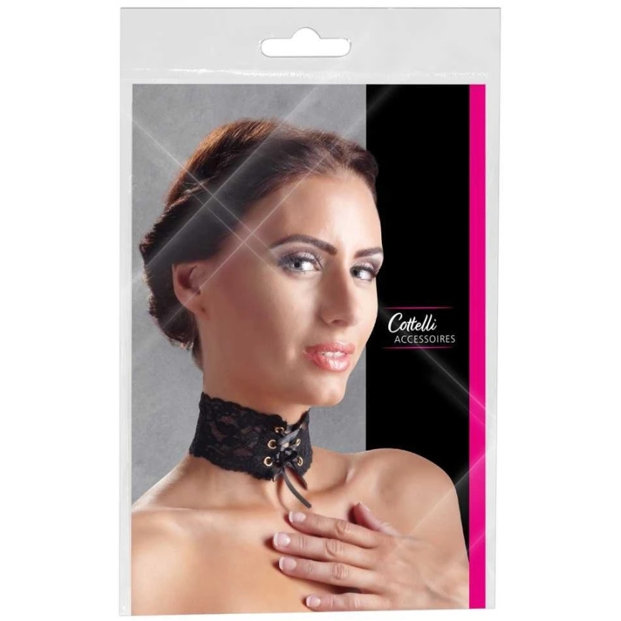 Cottelli Lisätarvikkeet „Choker“ pitsi