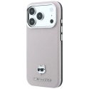 Karl Lagerfeld Grained Choupette Head Metal MagSafe dėklas iPhone 17 Pro Max / 18 Pro Max - Rožinė Karl Lagerfeld Grained Choupette Head Metal MagSafe dėklas iPhone 17 Pro Max / 18 Pro Max - Rožinė