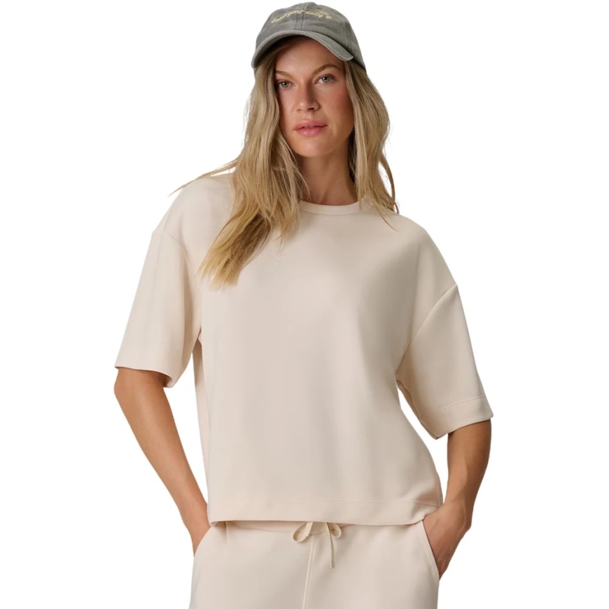 Sieviešu T-krekls 4F F3489 krēmkrāsā 4FWAW26TTSHF3489 12S (XL)
