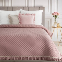 Eurofirany CHON/ABEL/ROŽĖ 220X240 PINK Bedspread