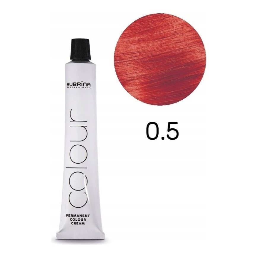 Subrina Professional Vibrant Permanent Hair Dye 0/5 Sarkans 100 ml Unisex