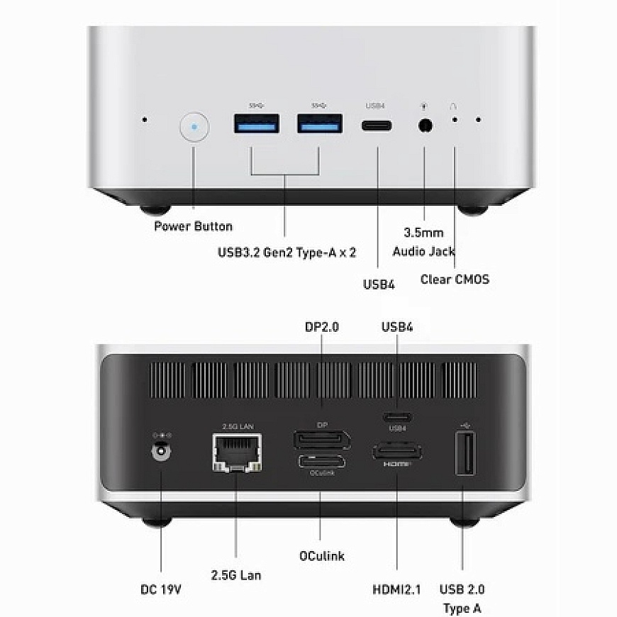 „Minisforum M1 Pro“ „Intel i5-125H“ 16+1TB „W11 Pro“ – 4