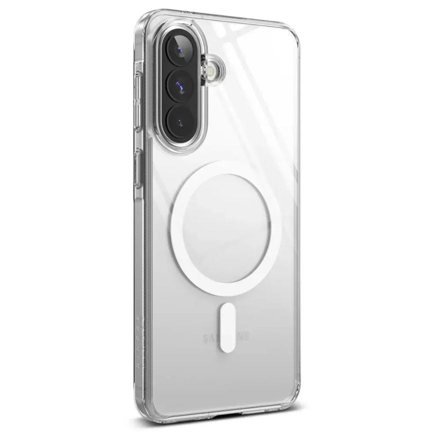 Ringke Fusion telefono dėklas su MagSafe palaikymu Samsung Galaxy A57 (A576) skaidrus – 4