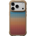 PITAKA Cairn Case California Dream 01, mõeldud iPhone 18 Pro / 17 Pro jaoks, päikeseloojanguvärv