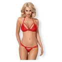 Obsessive - 838-SET-3 2 kpl Setti Punainen S/M Obsessive - 838-SET-3 2 kpl Setti Punainen S/M