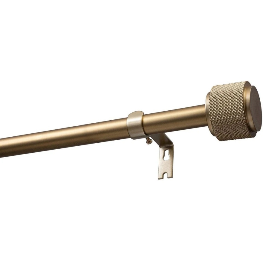 Decastyl Vienkartinis ištraukiamas karnizas FI 19 MM OMEGA AUKSINIS 200-300 CM KOWALSKI