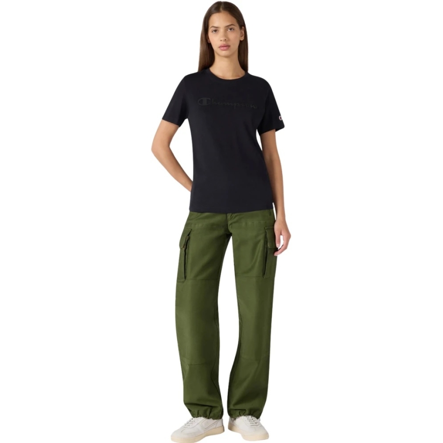 Champion lyhythihainen naisten t-paita musta 119125 KK001 (2XL) – 5
