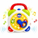 Lean Toys Interaktyvus mokomasis žadintuvas daugiaspalvis Lean Toys Interaktyvus mokomasis žadintuvas daugiaspalvis