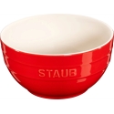 STAUB SERVING Round Bowl 18 cm, Red STAUB SERVING Round Bowl 18 cm, Red