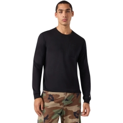 Champion Miesten Pitkähihainen T-paita Musta 222507 KK001 (XL)