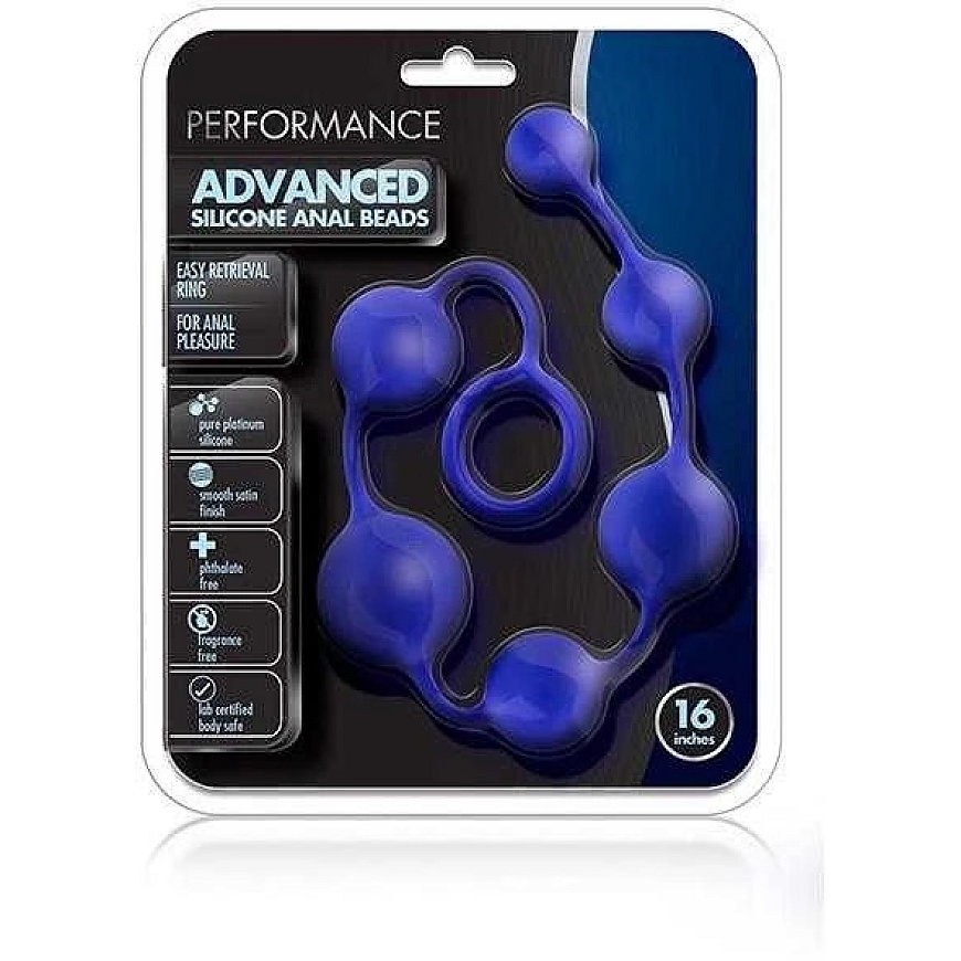 Blush PERFORMANCE SILICONE ANAL PLUGS INDIGO – 2