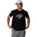 Miesten T-paita 4F M3558 tumman musta 4FWAW26TTSHM3558 20S (3XL) Miesten T-paita 4F M3558 tumman musta 4FWAW26TTSHM3558 20S (3XL)