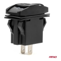Ūdensizturīgs laivas formas telefona lādētājs ar sarkanu LED apgaismojumu, 2×USB 12/24V AMIO-04228 Ūdensizturīgs laivas formas telefona lādētājs ar sarkanu LED apgaismojumu, 2×USB 12/24V AMIO-04228