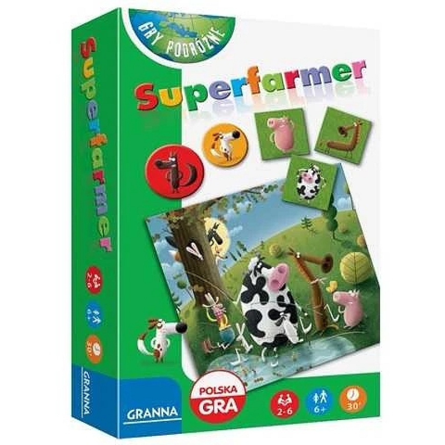 Granna Peli Superfarmer Matkassarja 00468 04687
