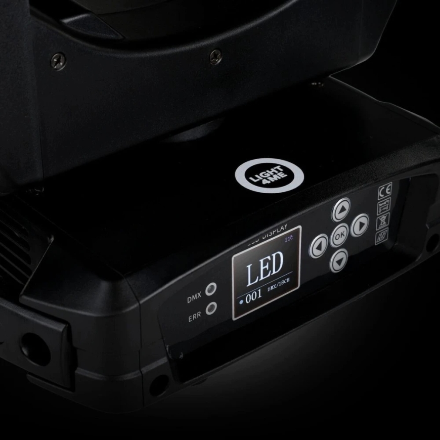 LIGHT4ME PRISMO BEAM 150W pārvietojamā gaismas galva – 4