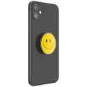 PopSockets PopTop Combo Emalis Būk Laimingas telefono laikiklis ir stovas geltonas PopSockets PopTop Combo Emalis Būk Laimingas telefono laikiklis ir stovas geltonas