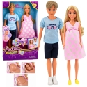 Lean Toys Nukk perhesetti, jossa äidin vatsassa on pyörivä osa, 3 kpl. Lean Toys Nukk perhesetti, jossa äidin vatsassa on pyörivä osa, 3 kpl.