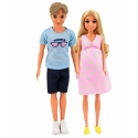 Lean Toys Lėlių šeimos rinkinys su besisukančiu mamos pilvuku, 3 vnt. Lean Toys Lėlių šeimos rinkinys su besisukančiu mamos pilvuku, 3 vnt.