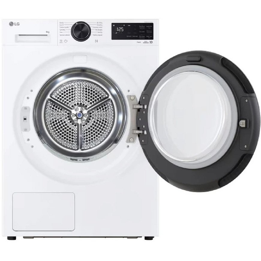 LG RHX5009TLB Kuivaja, iseseisev, eeslaetav, soojuspump, valge, pöörlev, puutetundlik, parempoolne – 2