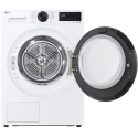LG RHX5009TLB Washer Dryer, freestanding, front load, heat pump, white, rotary, touch control, right side LG RHX5009TLB Washer Dryer, freestanding, front load, heat pump, white, rotary, touch control, right side