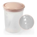Baby Ono BabyOno breast milk juice food containers 4pcs 200 ml creamy 1028/01