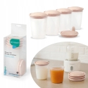 Baby Ono BabyOno äidinmaidon mehun ruoka-astiat 4kpl 200 ml kerma 1028/01 Baby Ono BabyOno äidinmaidon mehun ruoka-astiat 4kpl 200 ml kerma 1028/01
