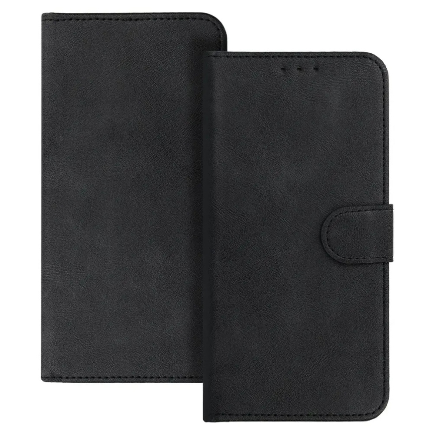 WONDER COMMON Universal Book Case (SIZE XXL) for Samsung S25 Ultra/S24 Ultra/M35/M23/A16 5G/Xiaomi Redmi 14C black