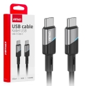 AMiO AMIO-03926 andmeedastus- ja laadimiskaabel | USB-C kuni USB-C | 60W | 1m AMiO AMIO-03926 andmeedastus- ja laadimiskaabel | USB-C kuni USB-C | 60W | 1m