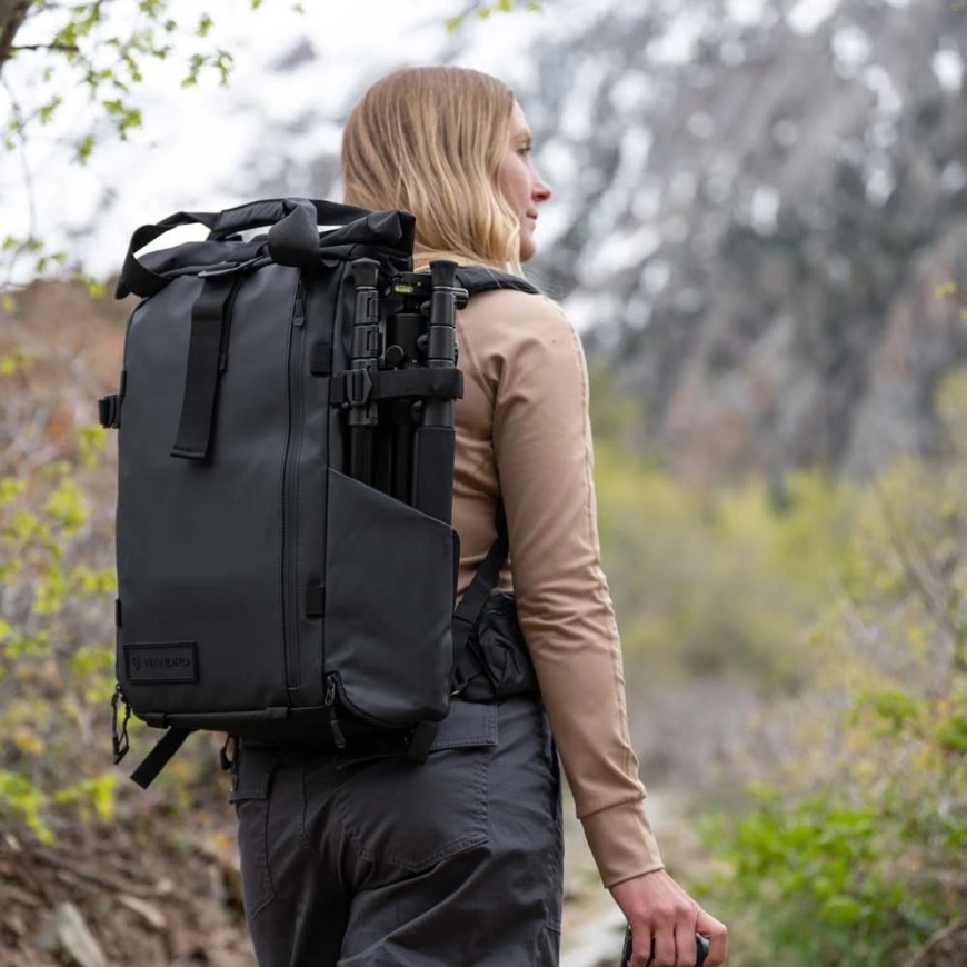 Kameru mugursoma - WANDRD PRVKE 31L Ūdensizturīga, Klēpjdatora kabata, Bordo – 3