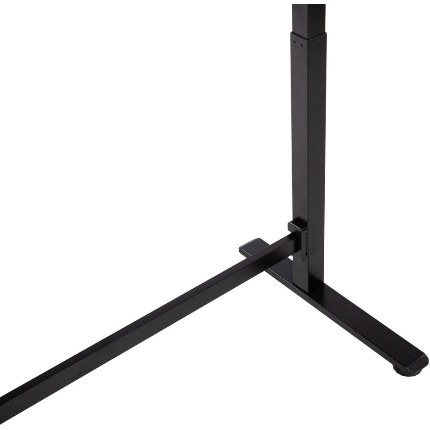 Home4You Kirjutuslaud „ERGO“ reguleeritava kõrgusega 120x60xH70–115 cm, tamme/must – 4