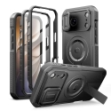 Tech-Protect Kevlar case with MagSafe support for iPhone 18 Pro | iPhone 17 Pro black Tech-Protect Kevlar case with MagSafe support for iPhone 18 Pro | iPhone 17 Pro black